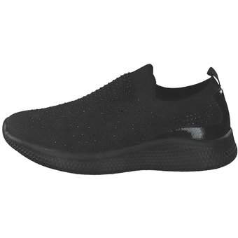 Charmosa Slip On Sneaker in schwarz