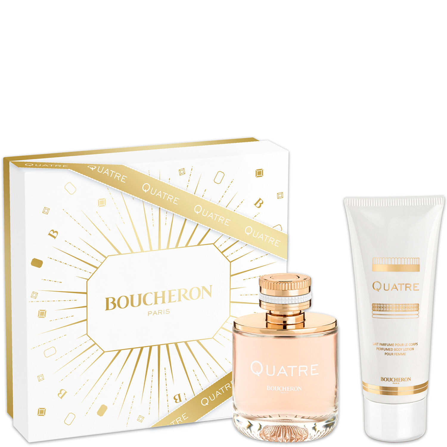 Boucheron Quatre Coffret Eau de Parfum 50 ml + Lait Parfumé 100 ml