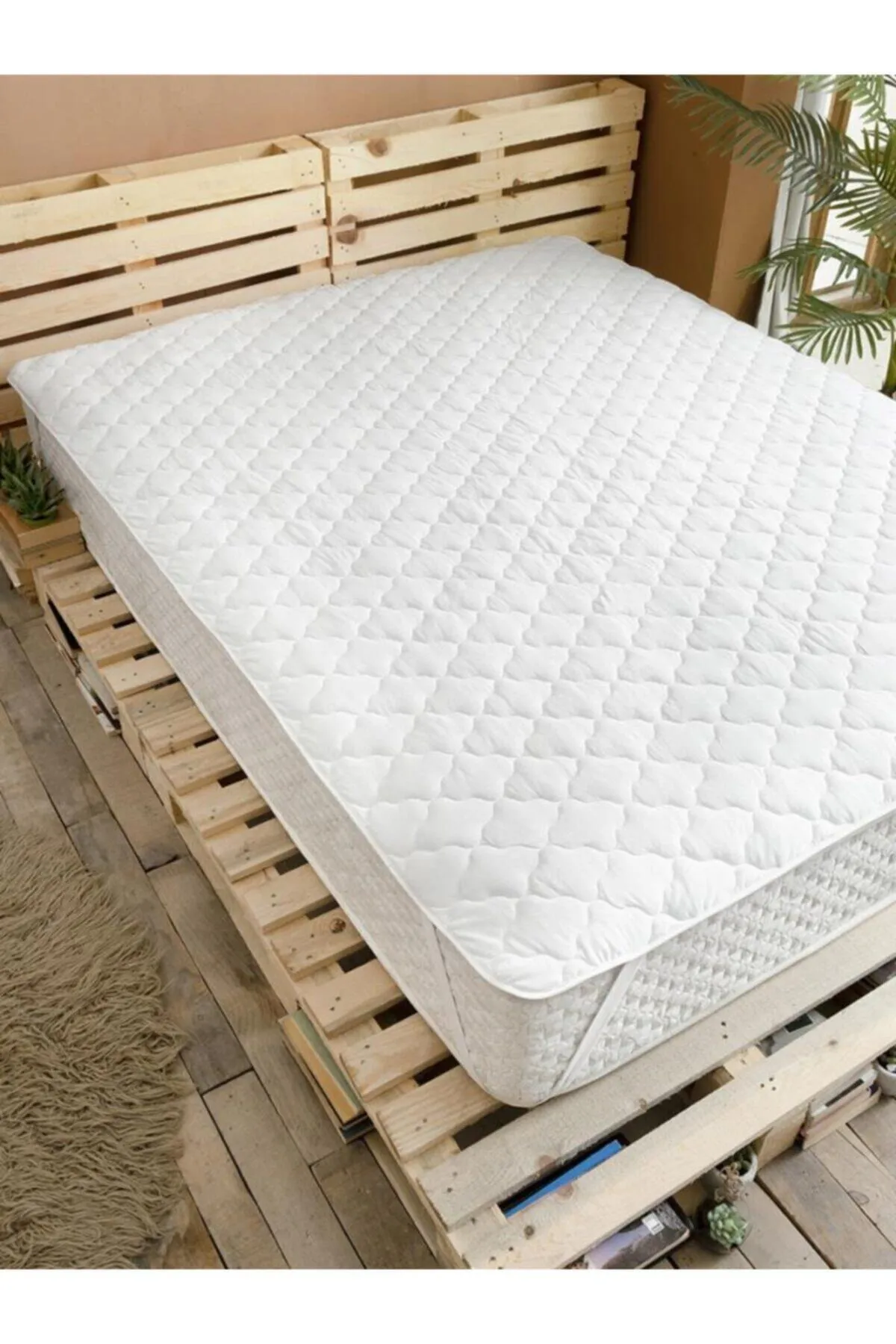 Karna Home  Gesteppte, flüssigkeitsdichte Matratze 180 x 200 cm, 7 verschiedene Größen