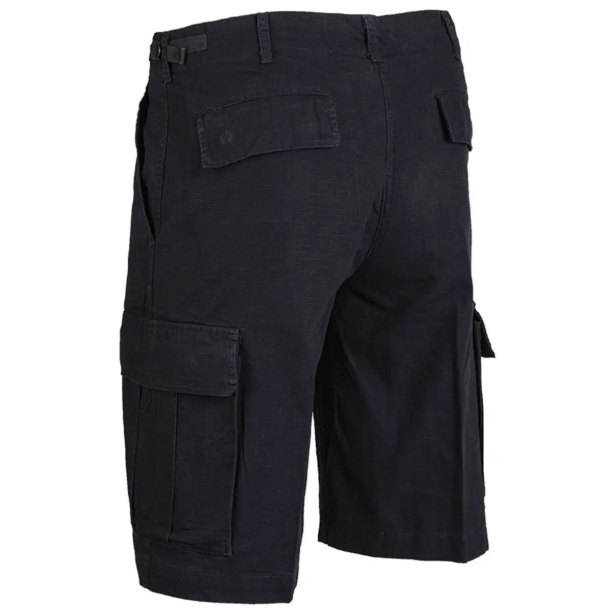 Mil-Tec Bermuda Ripstop prewashed schwarz