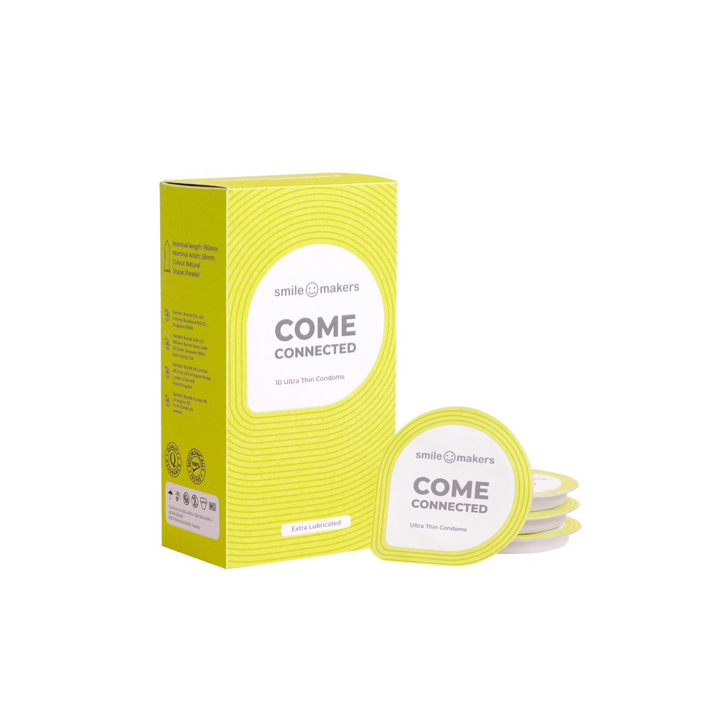 smile makers COME CONNECTED PRÉSERVATIFS