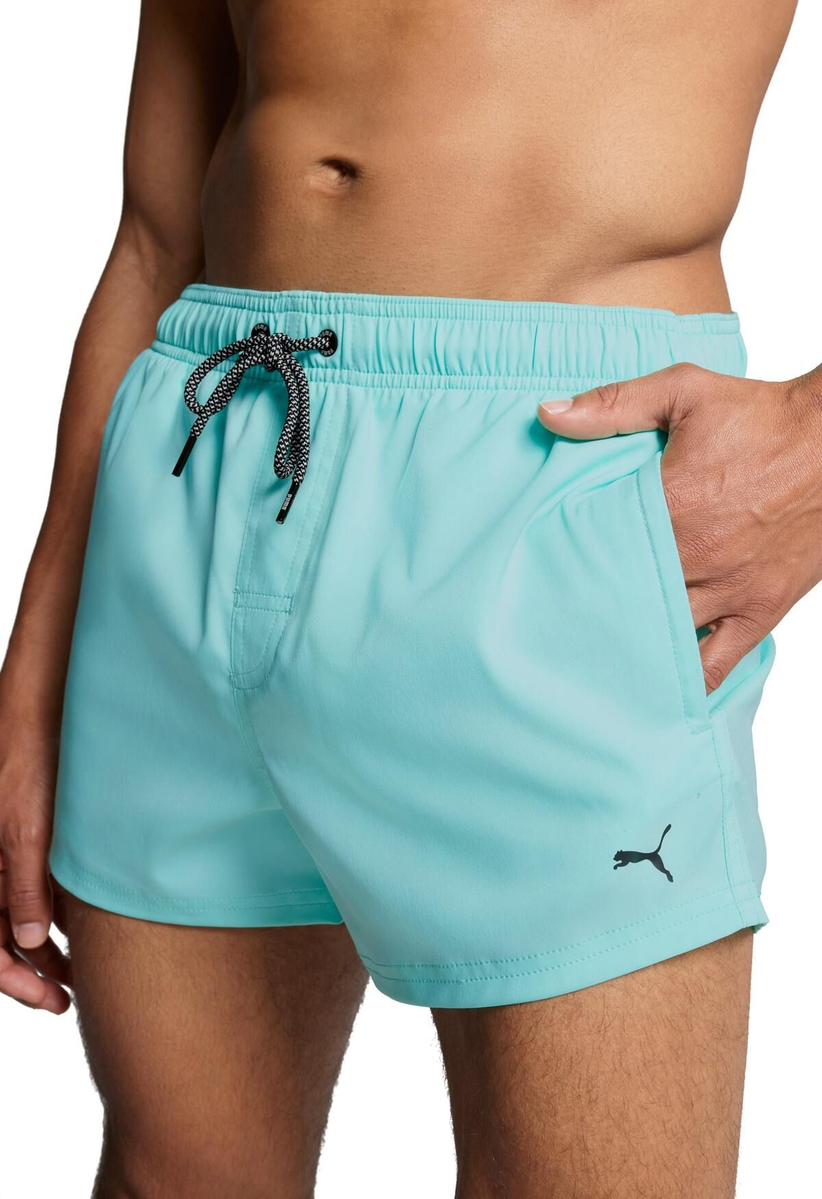 PUMA Electric Mint Kurze Herren-Schwimmhose