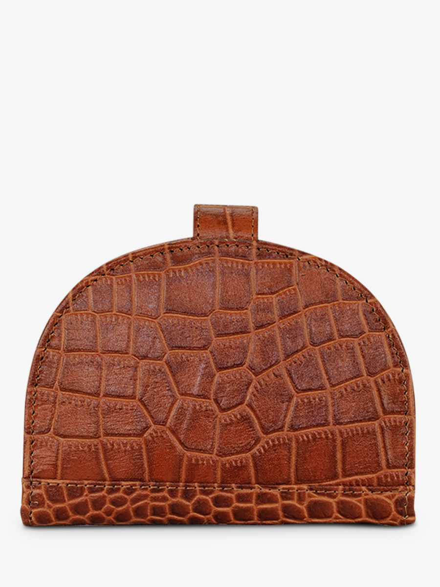 LePortefeuille Manon N°2 Alligator - Ambre