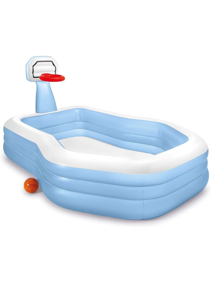 Intex Swim Center Shootin Hoops mit Basketballkorb & Ball in Blau ab 8 Jahre günstig kaufen onesize