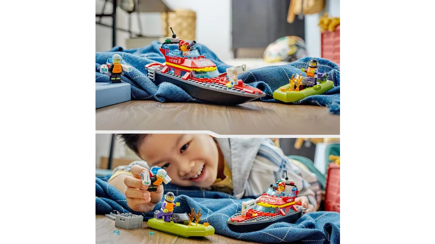 LEGO City 60373 Feuerwehrboot