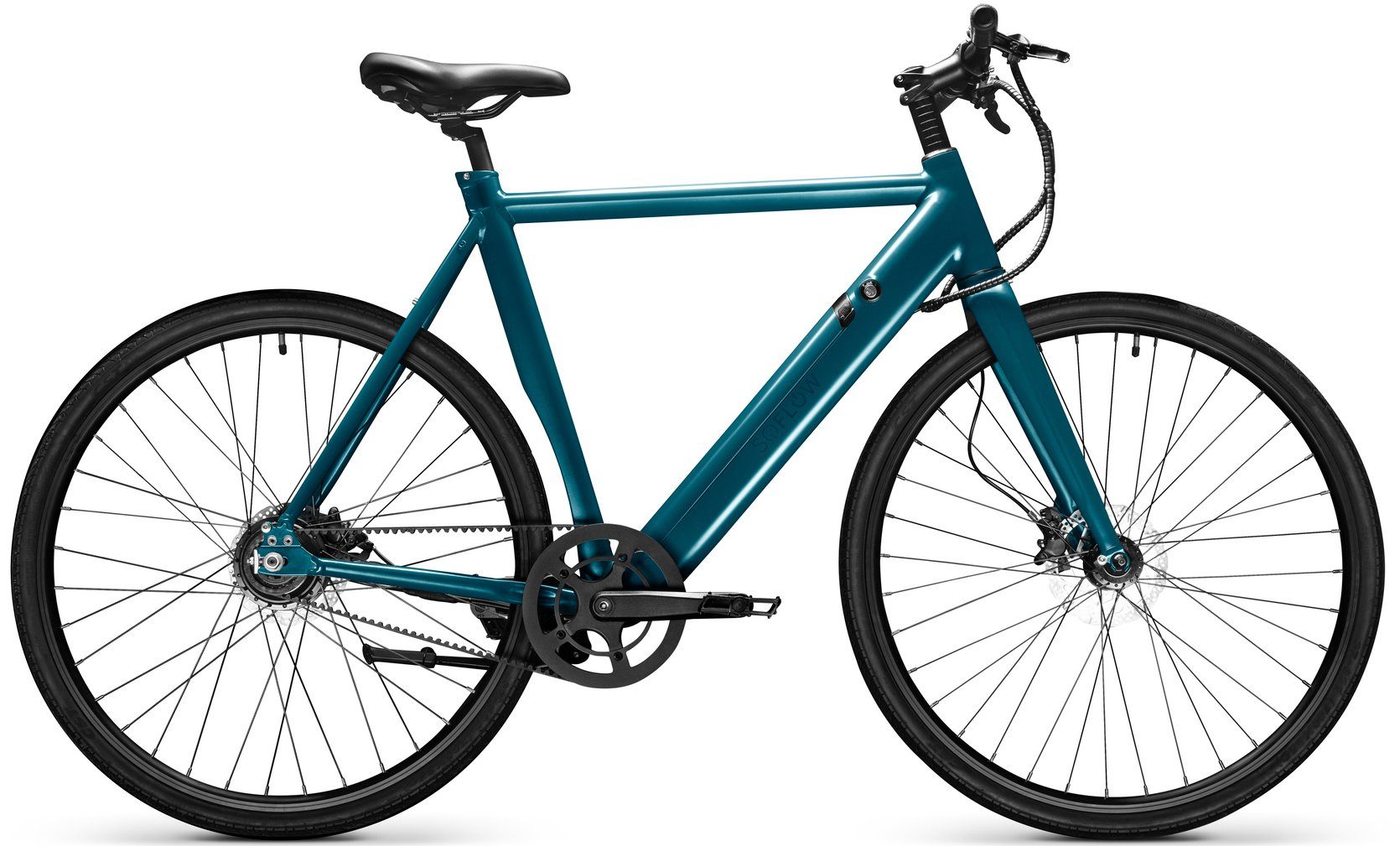 soflow E-Bike SO Bike, ohne Schaltung, Carbon Drive Riemen-Antriebssystem