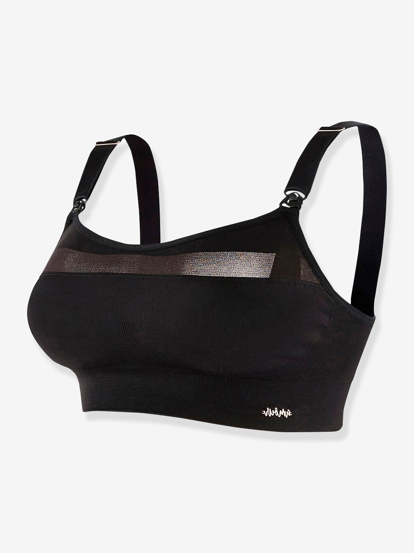 Cache Coeur Sport-Bustier für Schwangerschaft & Stillzeit WOMA CACHE COEUR - schwarz
