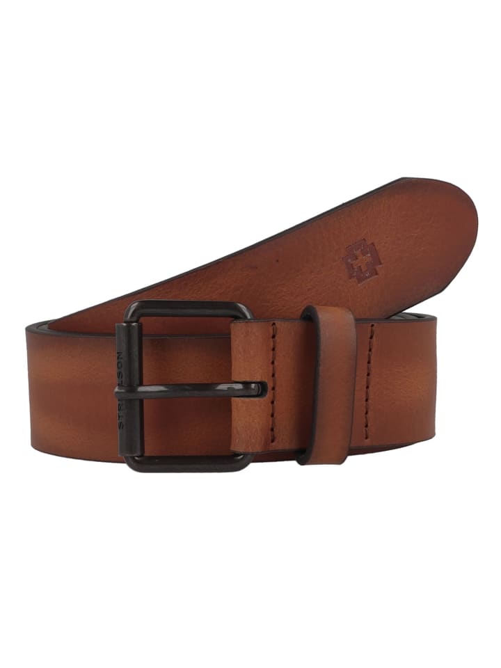 Strellson Gürtel Leder in cognac günstig kaufen 95 cm