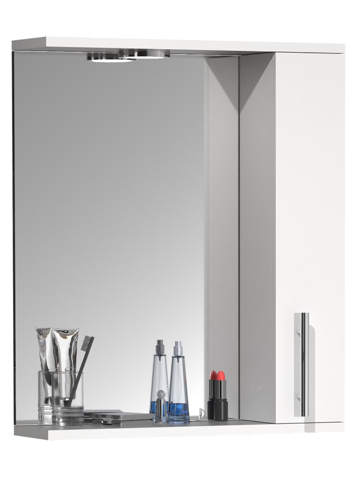 VCM  Spiegelschrank Bad Spiegel Beleuchtung Lisalo M in Weiß günstig kaufen onesize