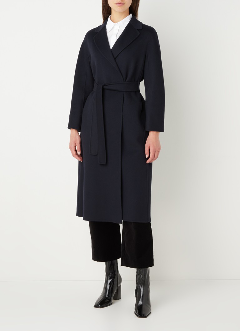 MaxMara Esturia vuneni kaput s remenom za vezanje