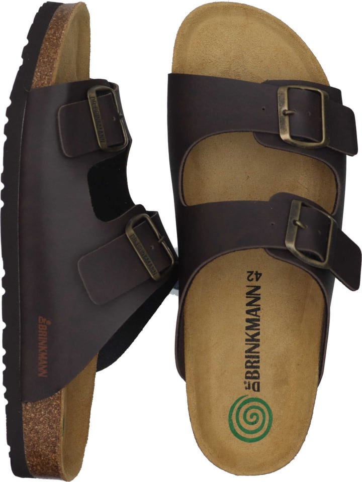 Dr. BRINKMANN Klassische Pantoletten in braun günstig kaufen