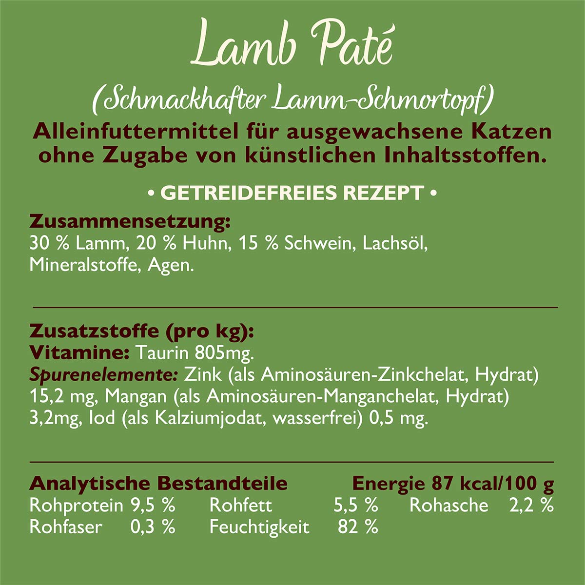 LILY'S KITCHEN Cat Smooth Paté Lamm günstig kaufen bei ZooRoyal