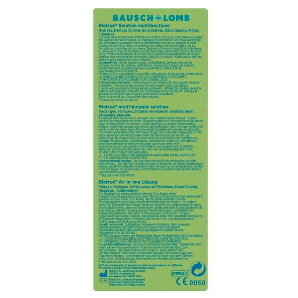 Bausch & Lomb Biotrue Mehrzwecklösung Kontaktlinsenlösung Medizinprodukt - 300 ml