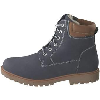 Puccetti Schnür Boots in blau