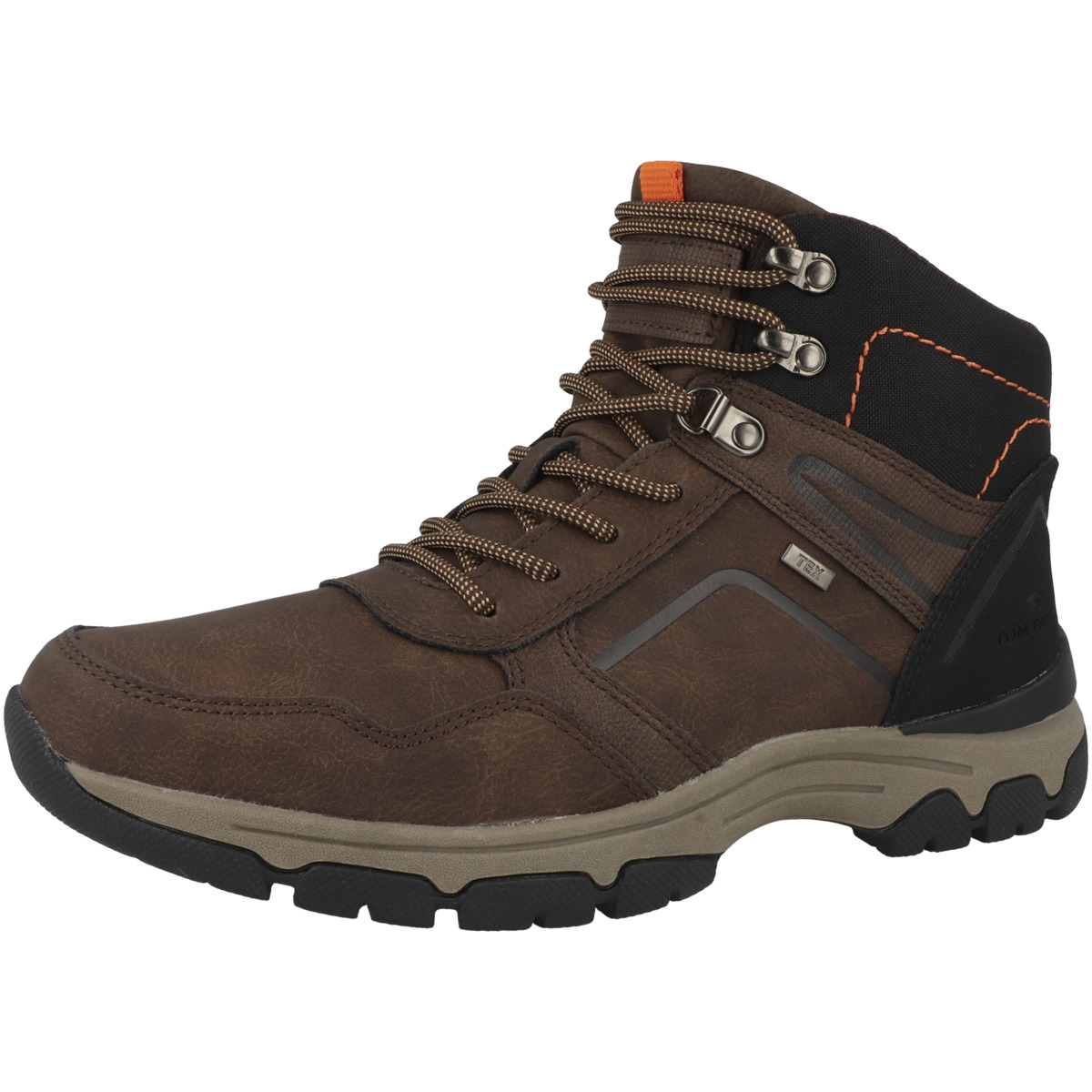 Tom Tailor 4281404 Schnürboots dunkelbraun