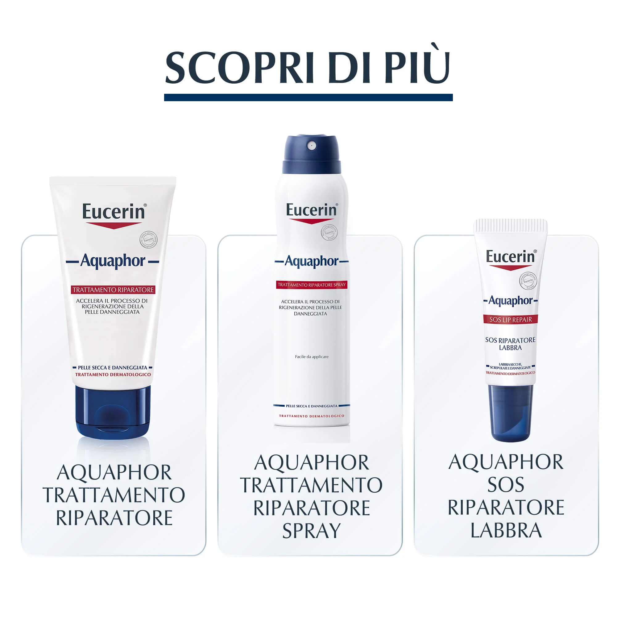 Aquaphor repariert geschädigte Haut – Reparaturpflege, Körpercreme