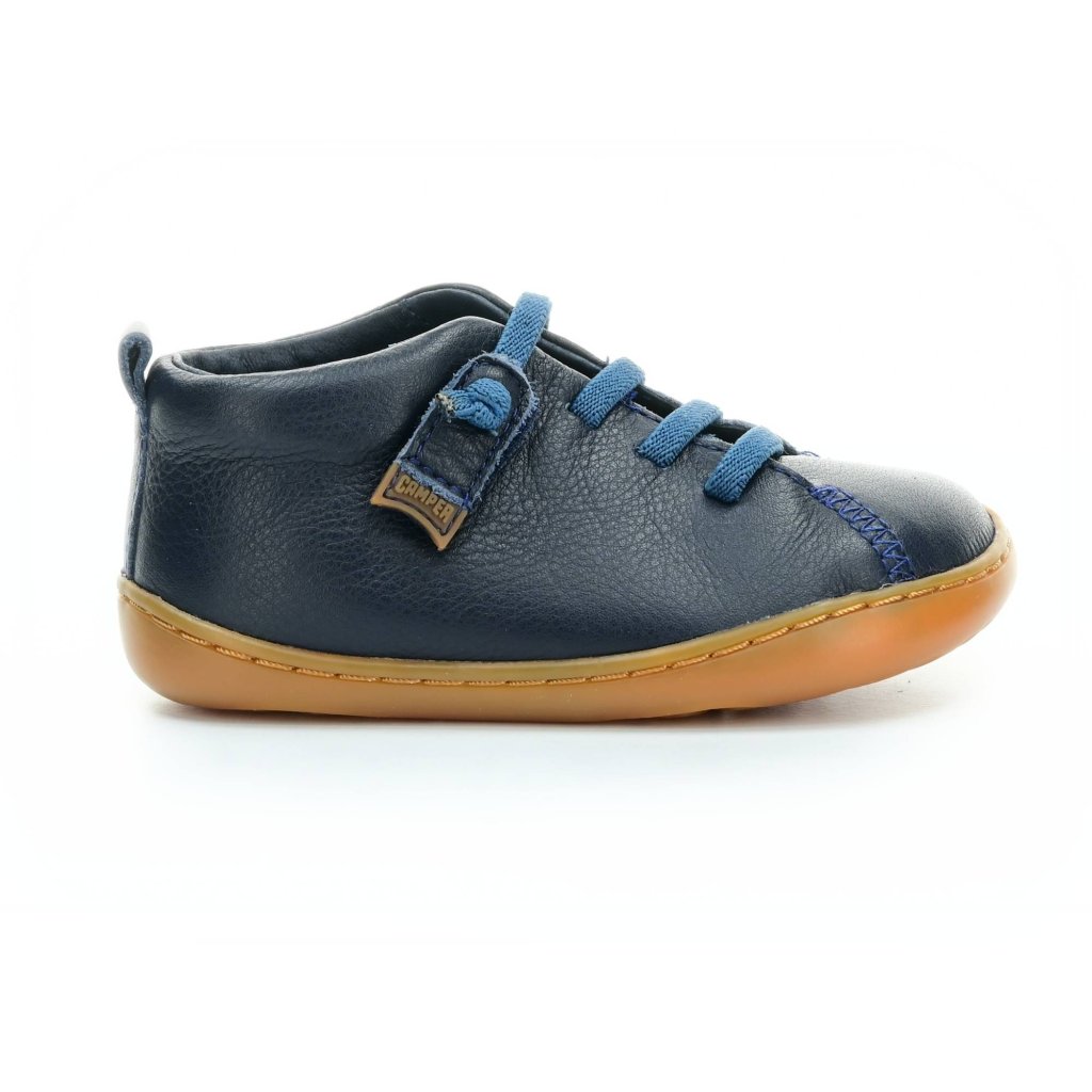 Camper Peu Cami Sella Hypnos Abeja  (80153-082 First Walkers) schwarze Mid Cut Barfußschuhe