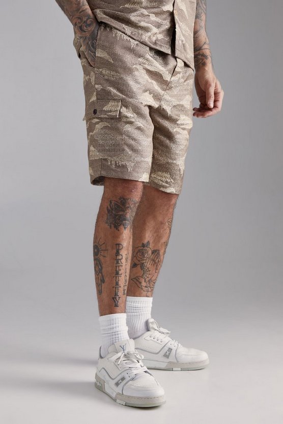 Tall Shorts mit elastischem Bund