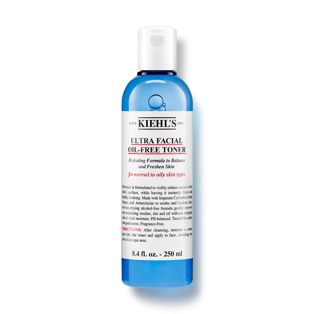 kiehl's Ultra Facial Oil-Free Toner Tonique sans corps gras pour peaux normales à grasses