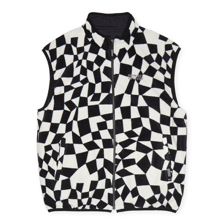 Gramicci Reversible Vest black check
