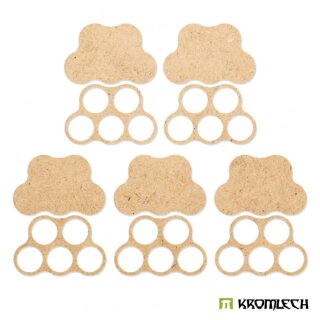 Round Base Skirmish Tray 28.5 mm (5)