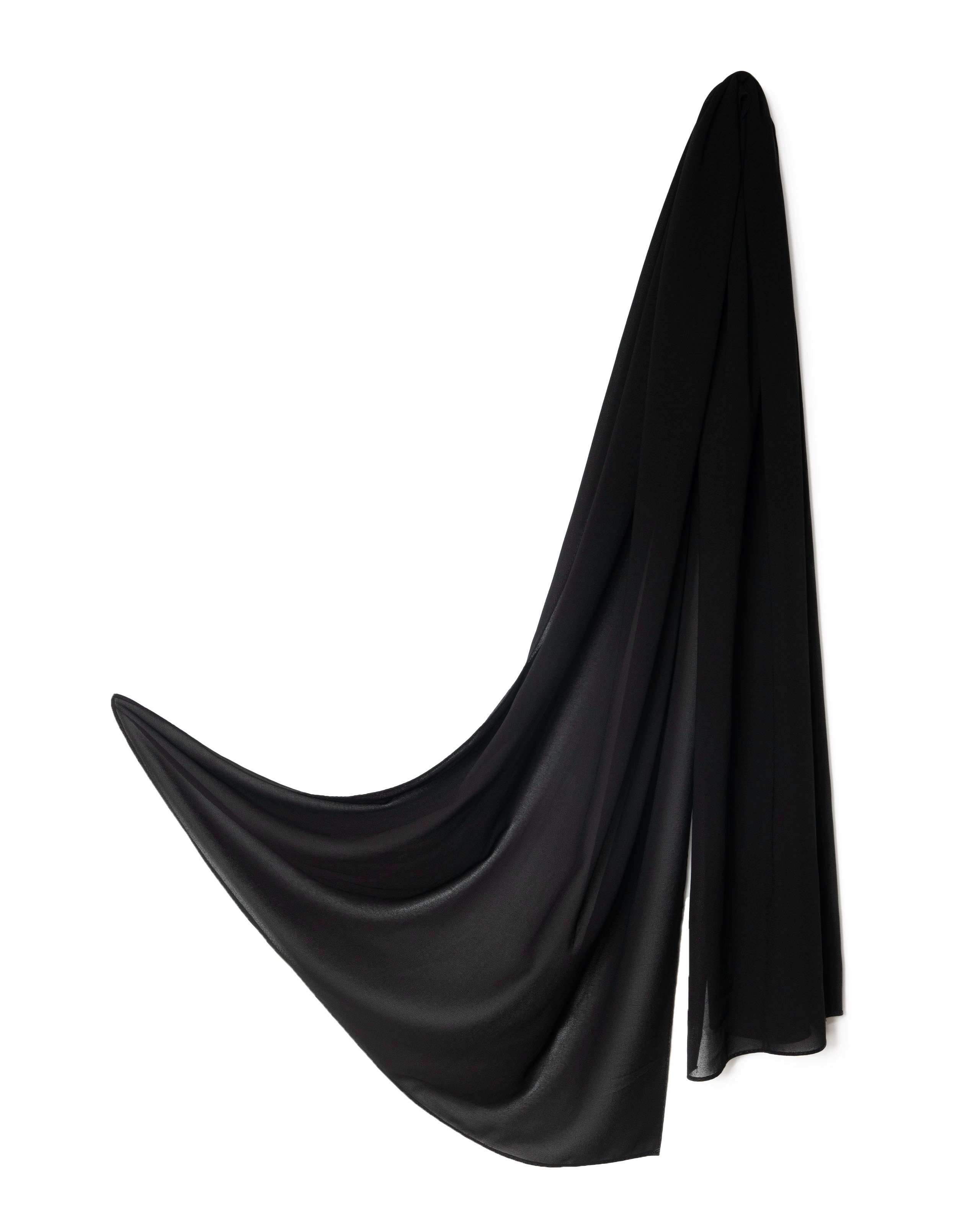 MayTree Modeschal Chiffontuch Damen Stola Umschlagtuch für Abendkleid Cocktailkleid, (Stück, 1-St)