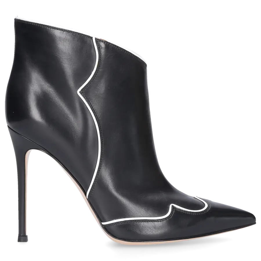 Gianvito Rossi - Stiefeletten G05936 Kalbsleder - schwarz