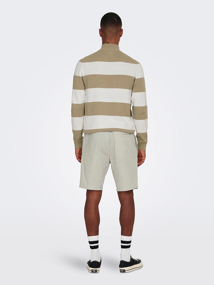 ONLY & SONS Shorts in Beige günstig kaufen
