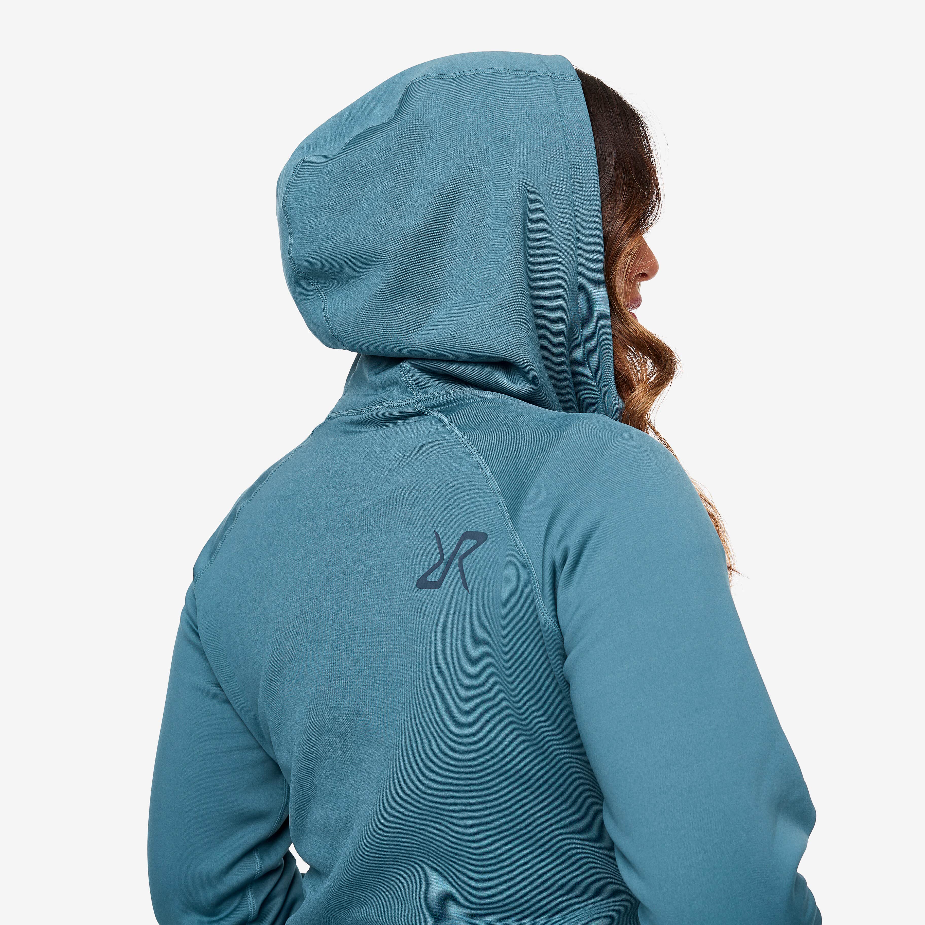 Illusion Hoodie Femme Ocean Teal