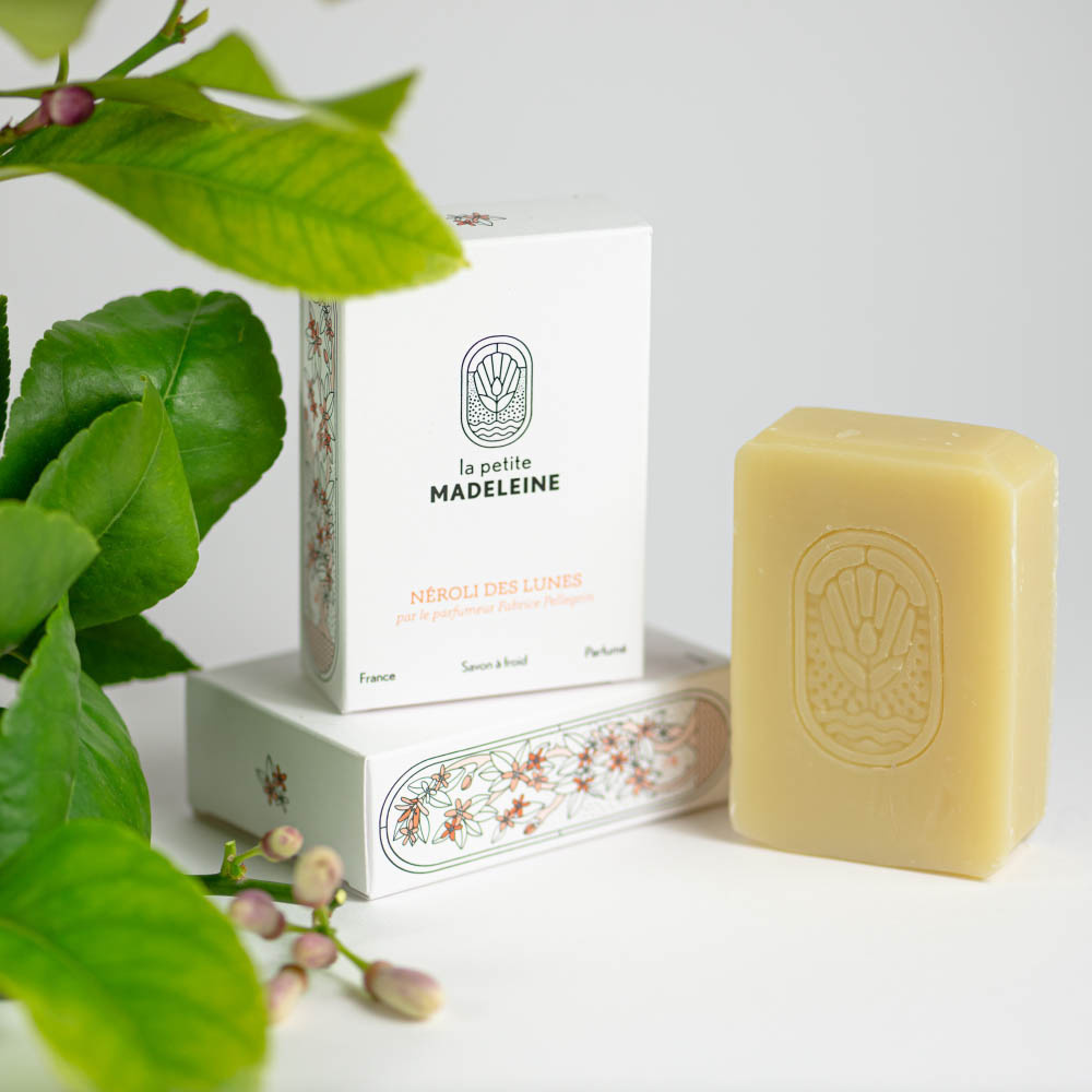 la petite madeleine Néroli des lunes Savon à froid parfumé