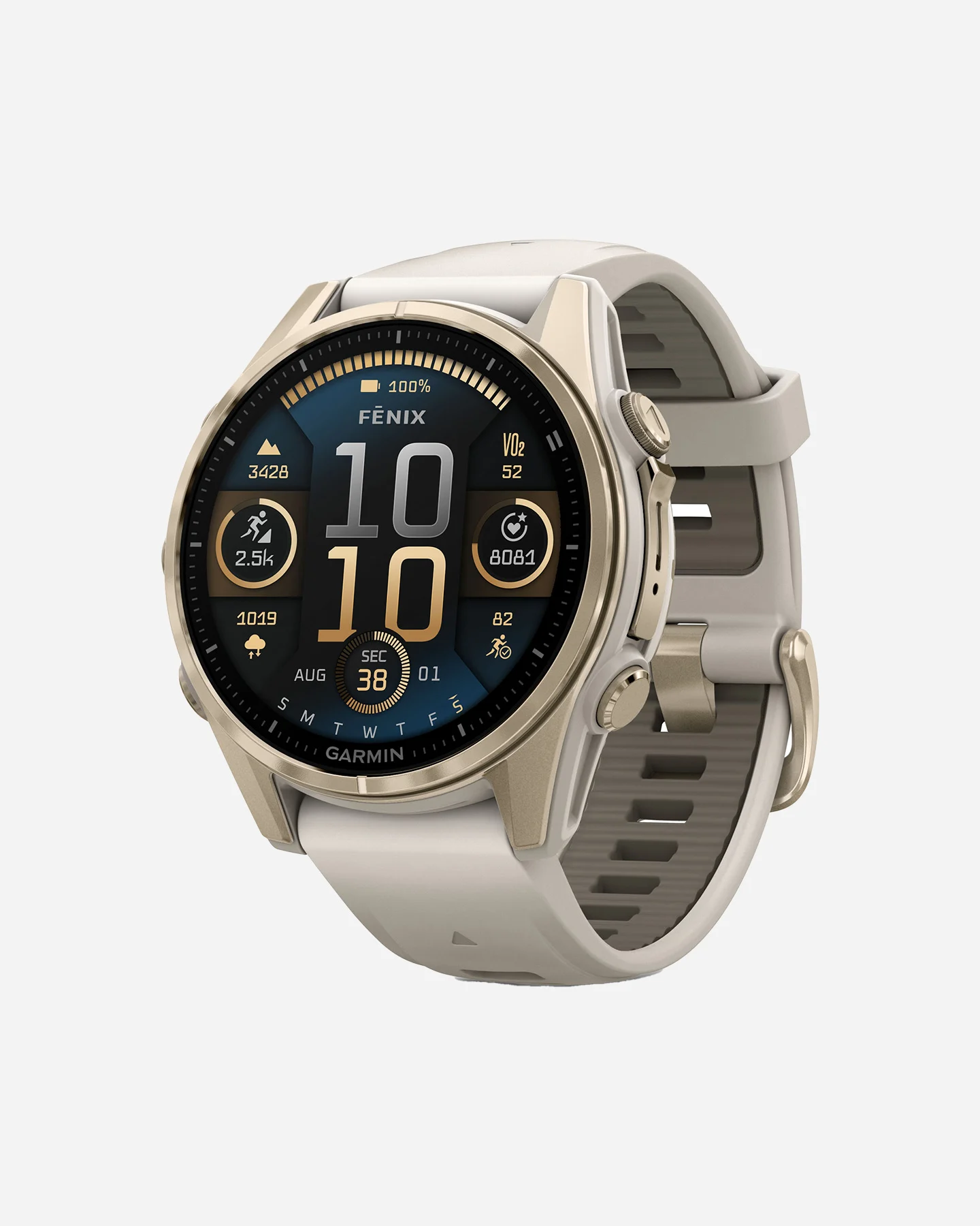 Garmin Fenix 8 Amoled 43mm Sapphire Multifunction Watch 010-02903-11