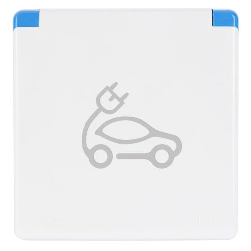 interBär interBär eMobility Ladesteckdose 16 A 3.7 kW Elektroauto-Ladegerät (16 mA)