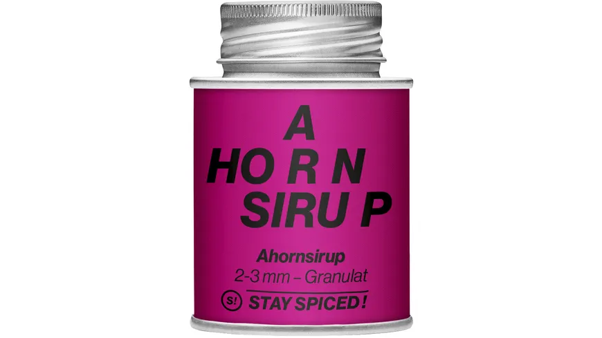 STAY SPICED! Ahornsirup Granulat 70 g