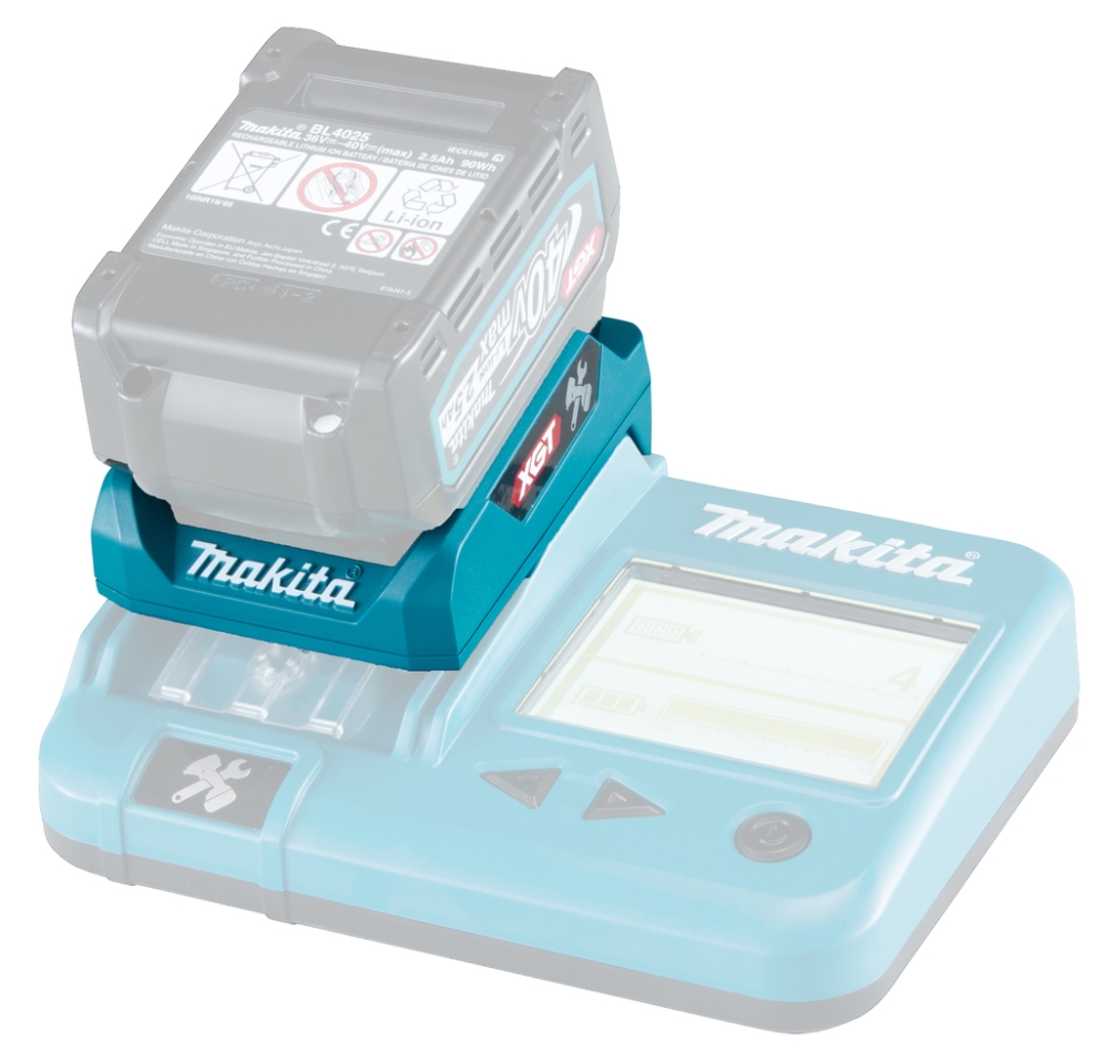 Accessori Makita 191K30-9 Adattatore per tester di batterie BTC05