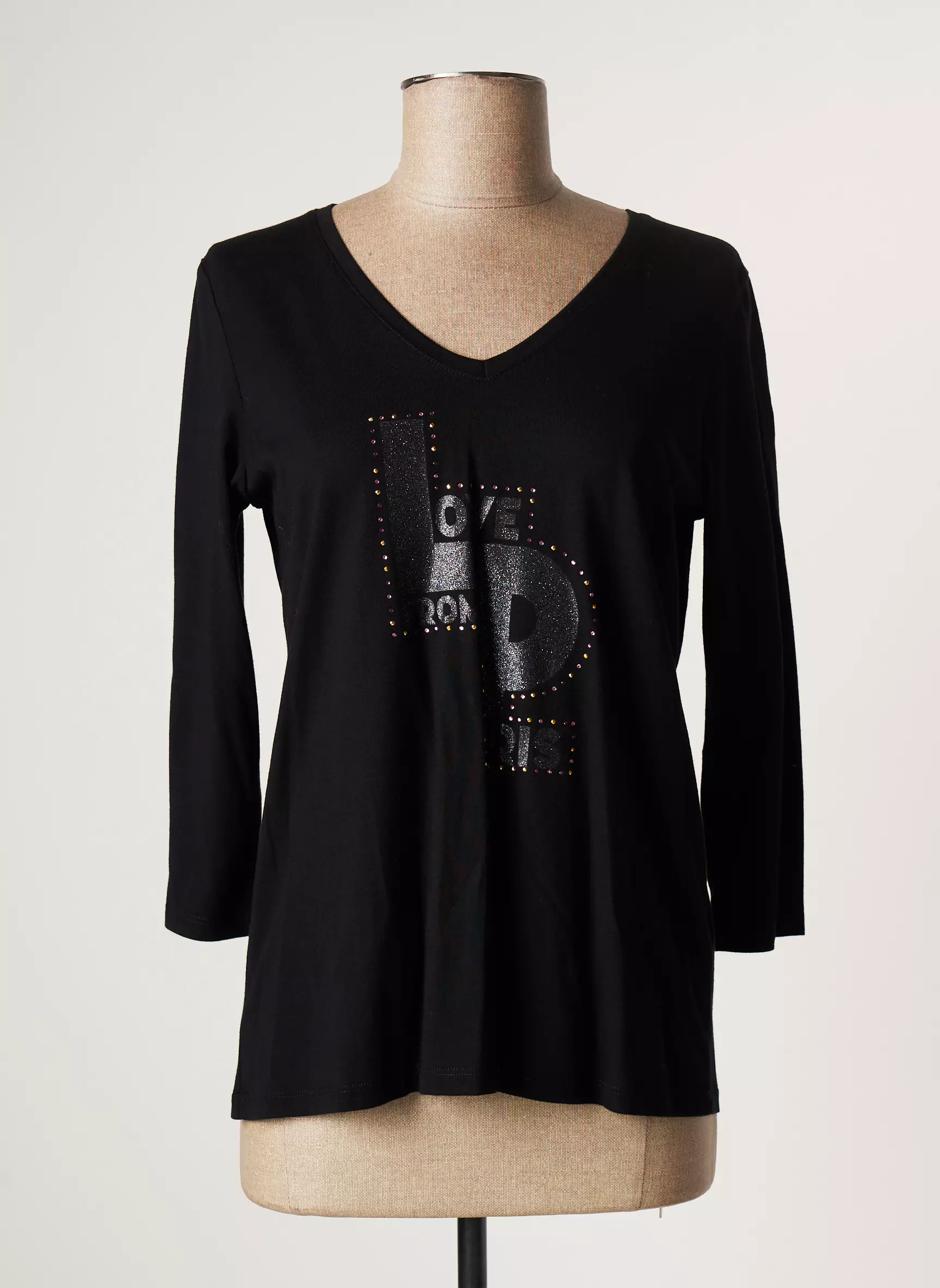 Julie Guerlande Tshirts Femme couleur noir