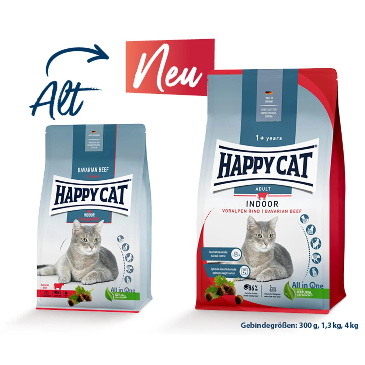 Happy Cat Indoor Adult Voralpen Rind günstig kaufen