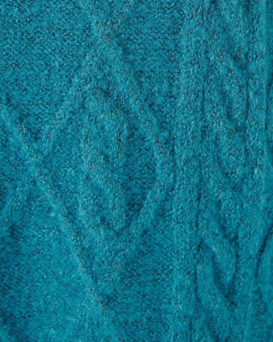 Pull maille torsadée à capuche Thermolactyl