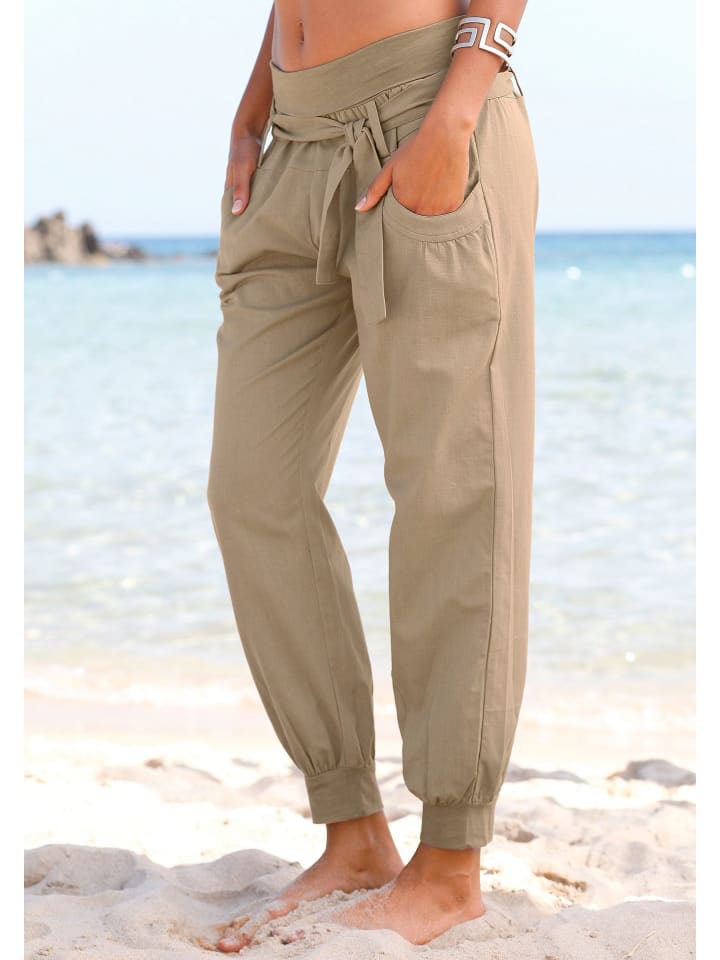 Buffalo Strandhose in taupe günstig kaufen