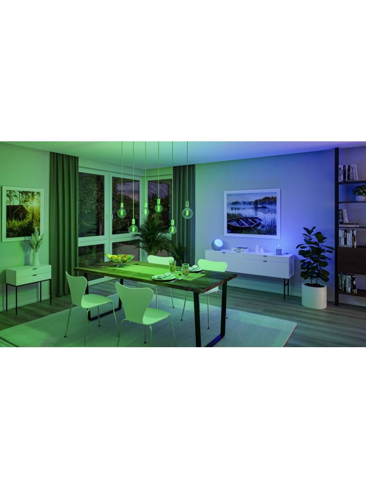 paulmann Bundle 5er Pack LED ZB Fil RGBW AGL E27 470lm 2200K-6500K dim gold 230V G günstig kaufen onesize