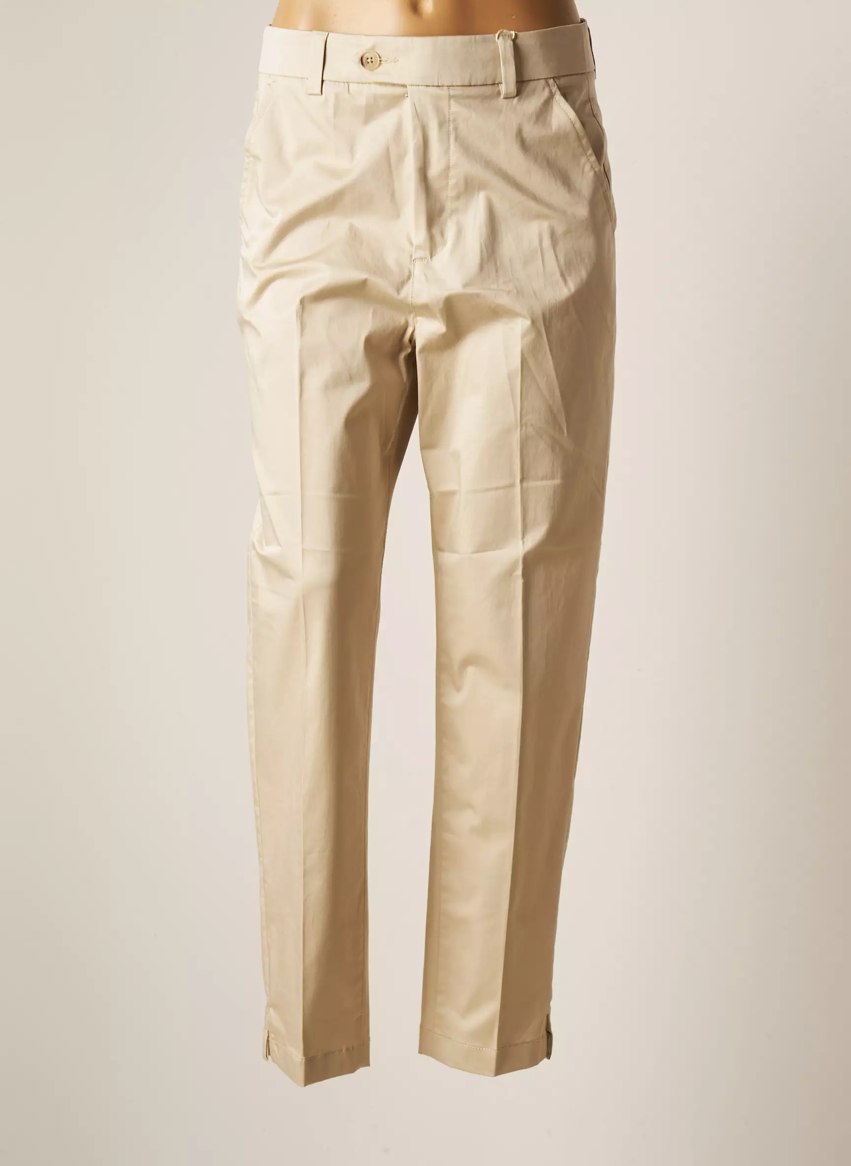 Esprit Pantalons Chino Femme couleur beige