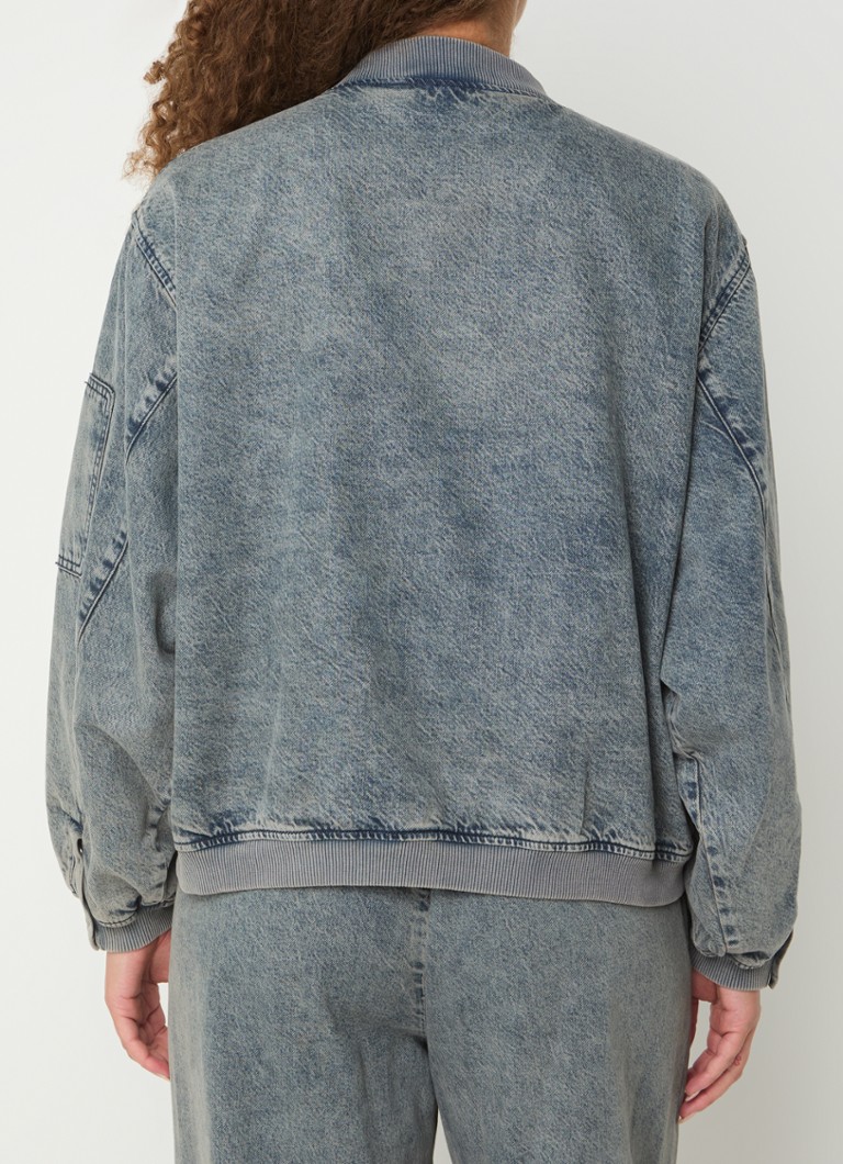 10DAYS  Bomberjack van denim in lyocellblend