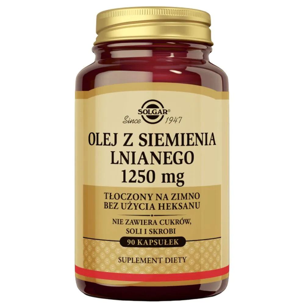 Κάψουλες λιναρόσπορου Solgar 1250 mg