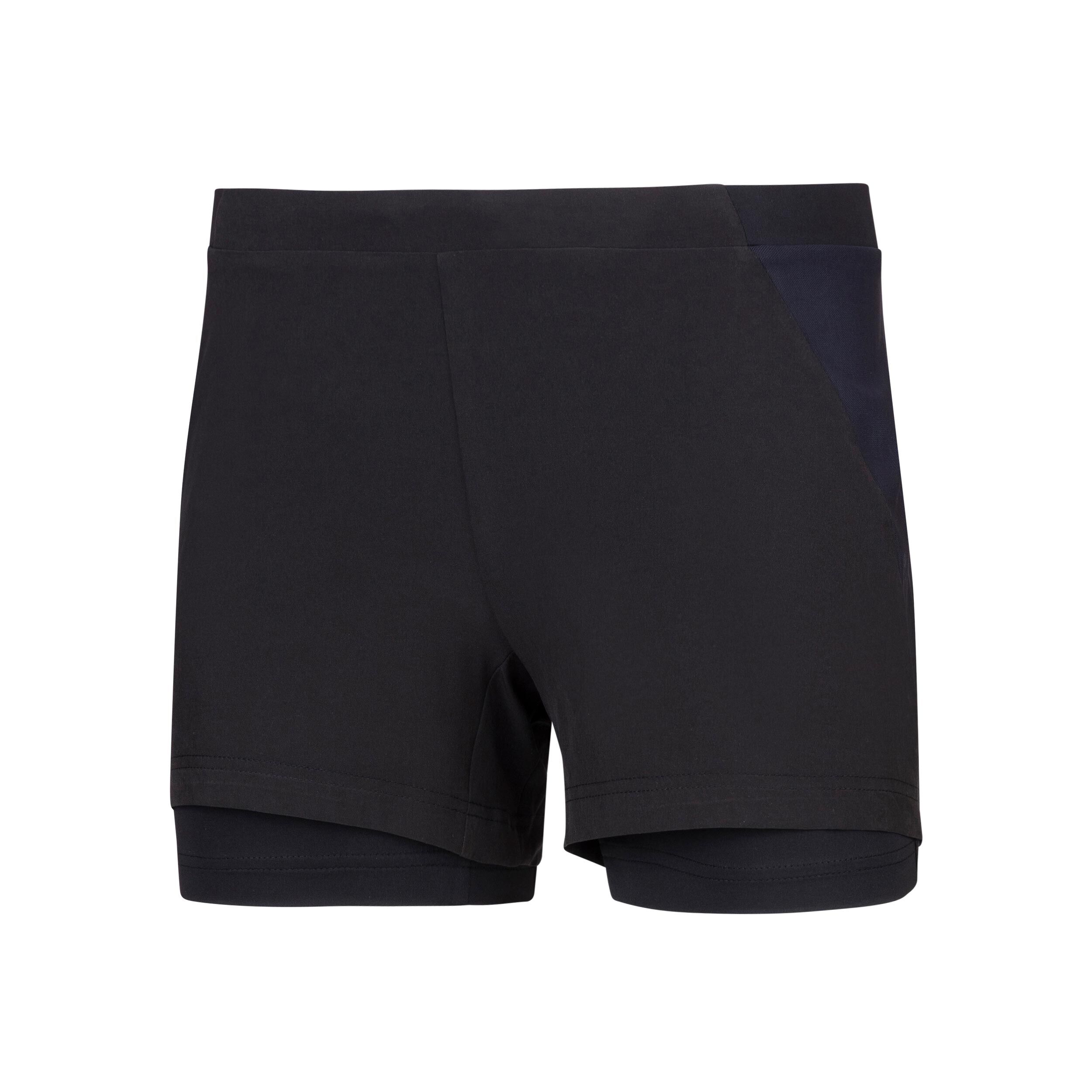 Exercise Shorts Damen - Schwarz, Grau