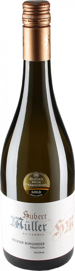 2022 Weißer Burgunder Tradition trocken - Weingut Hubert Müller