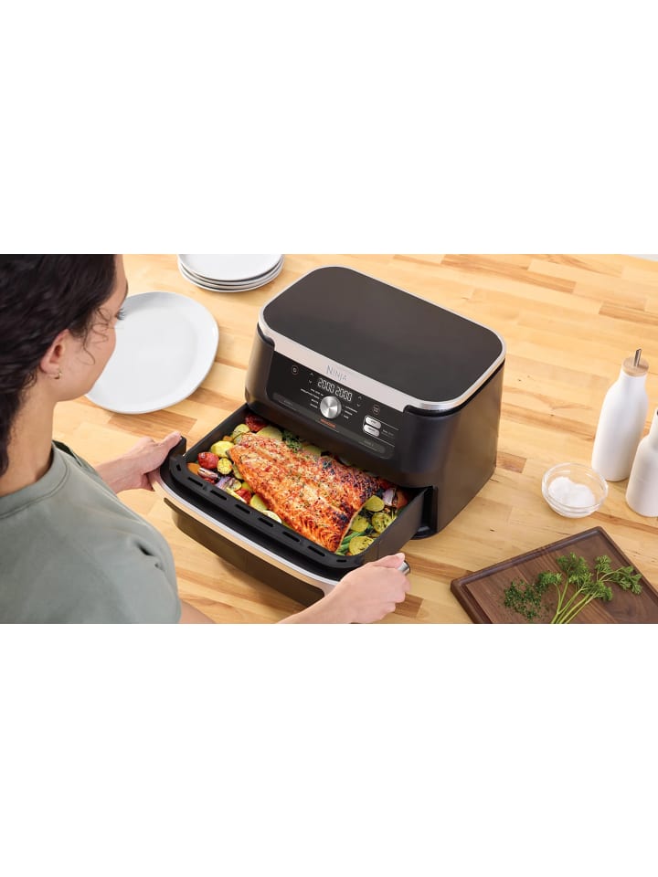 NINJA Heißluftfritteuse AF500EU Foodi FlexDrawer in schwarz günstig kaufen onesize
