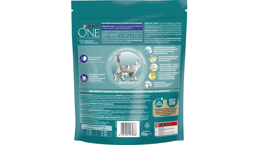 PURINA ONE SENIOR7+ Huhn 750 g