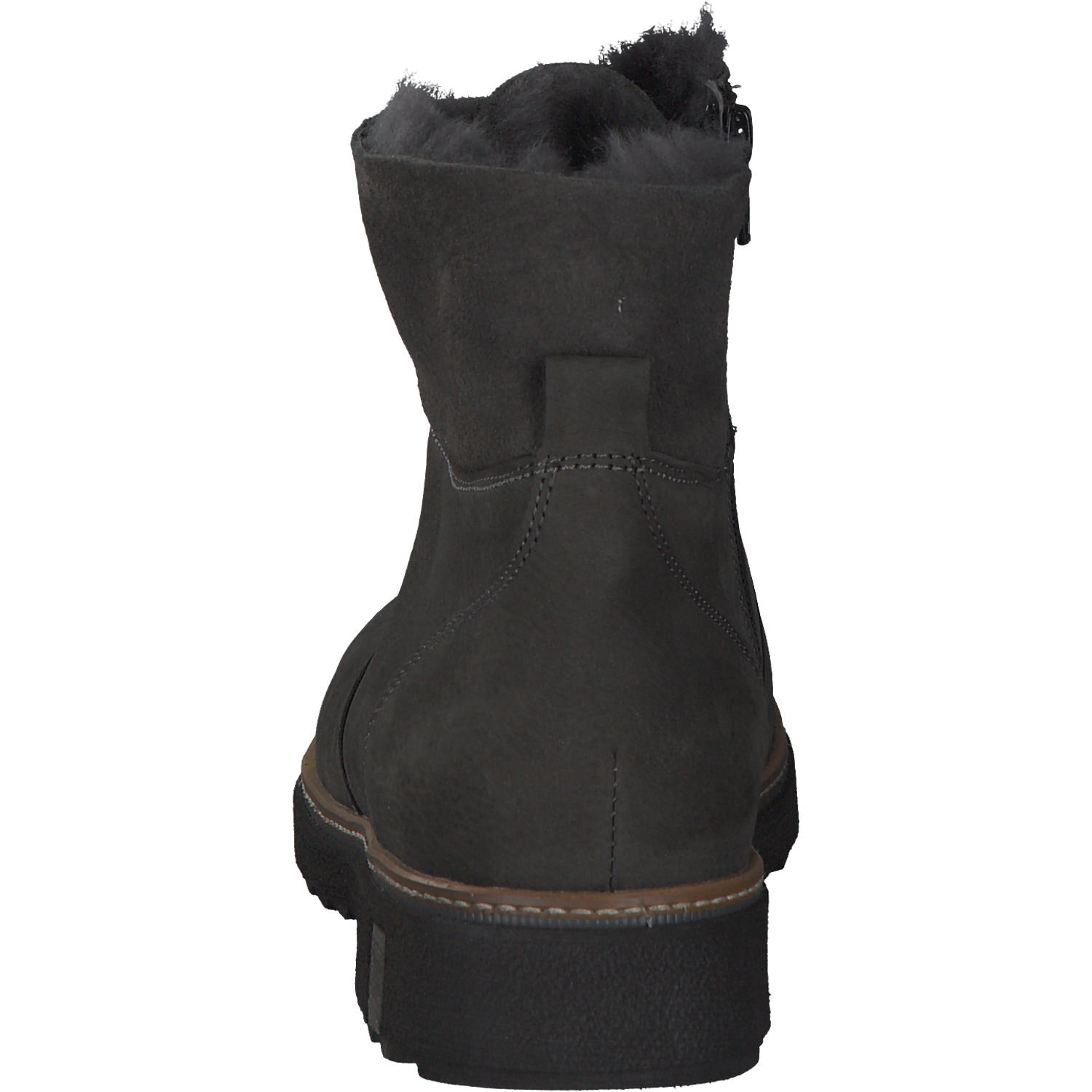Waldläufer Hitmoi 911802, Winterstiefeletten, Damen, Grau (Carbon/Black)
