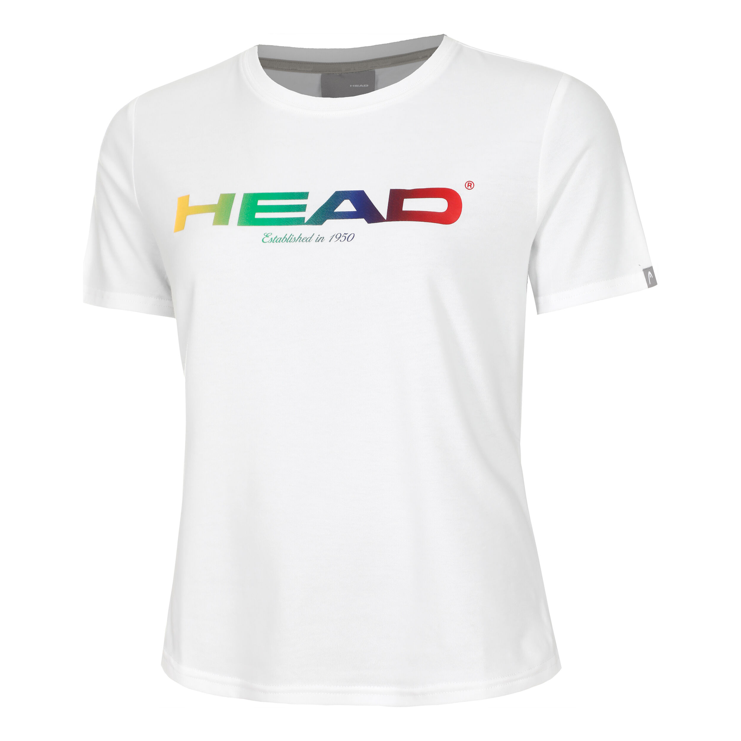 Rainbow T-Shirt Damen - Weiß