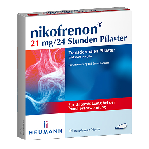 NIKOFRENON 21 mg/24 Stunden Pflaster transdermal  14 St  Pflaster, transdermal