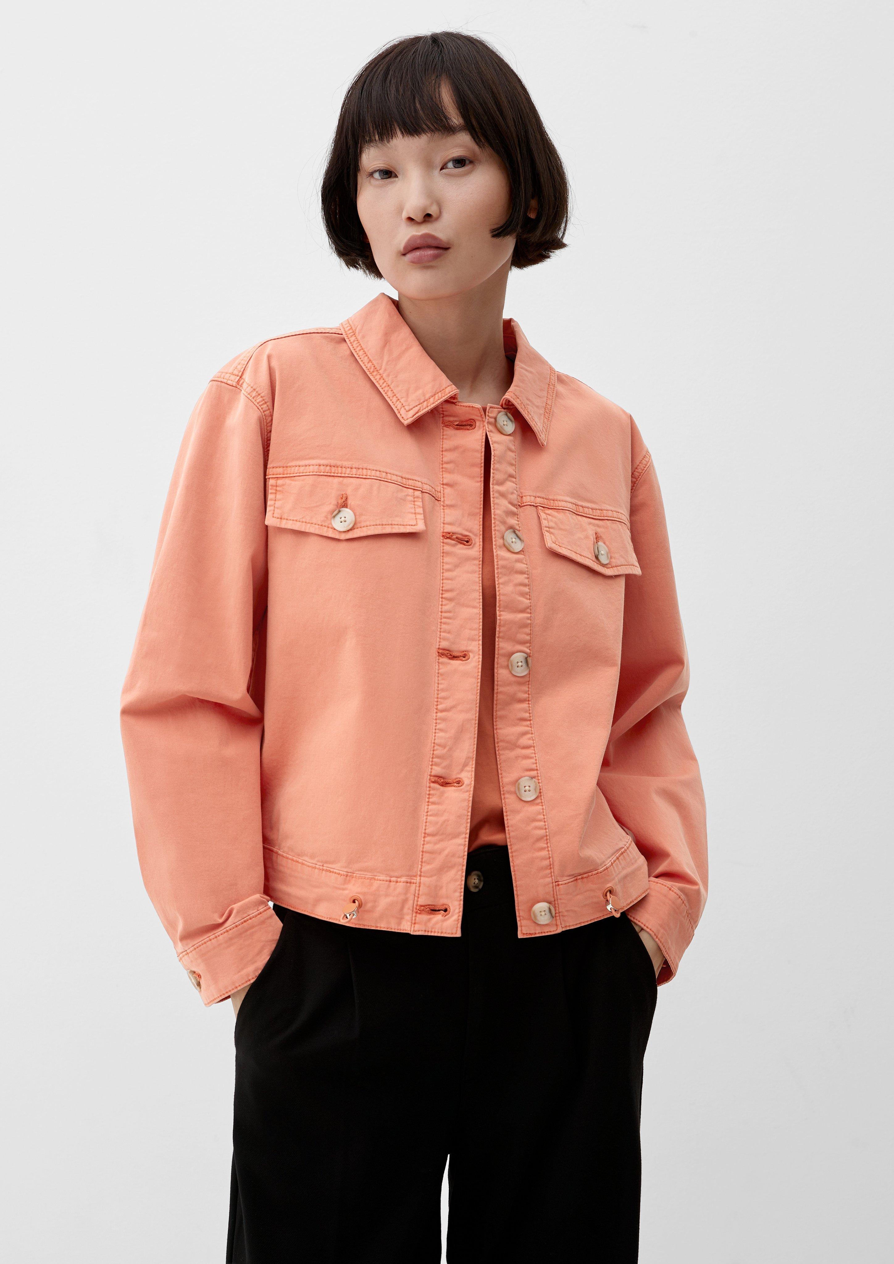 Hemdjacke im Boxy-Schnitt  2127854-2711